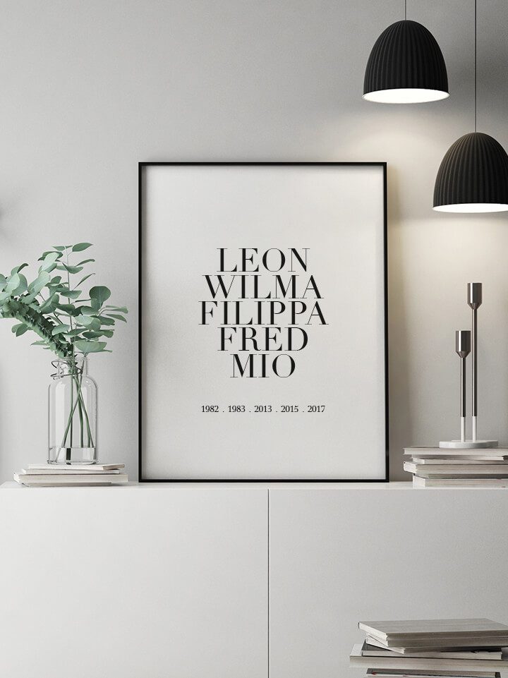 Familj 4 , Poster