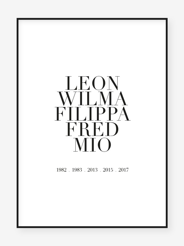 Familj 4 , Poster
