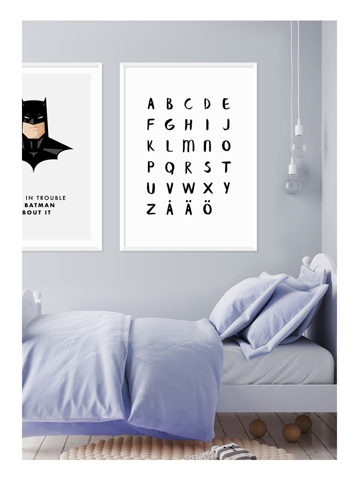 Alfabetet, poster