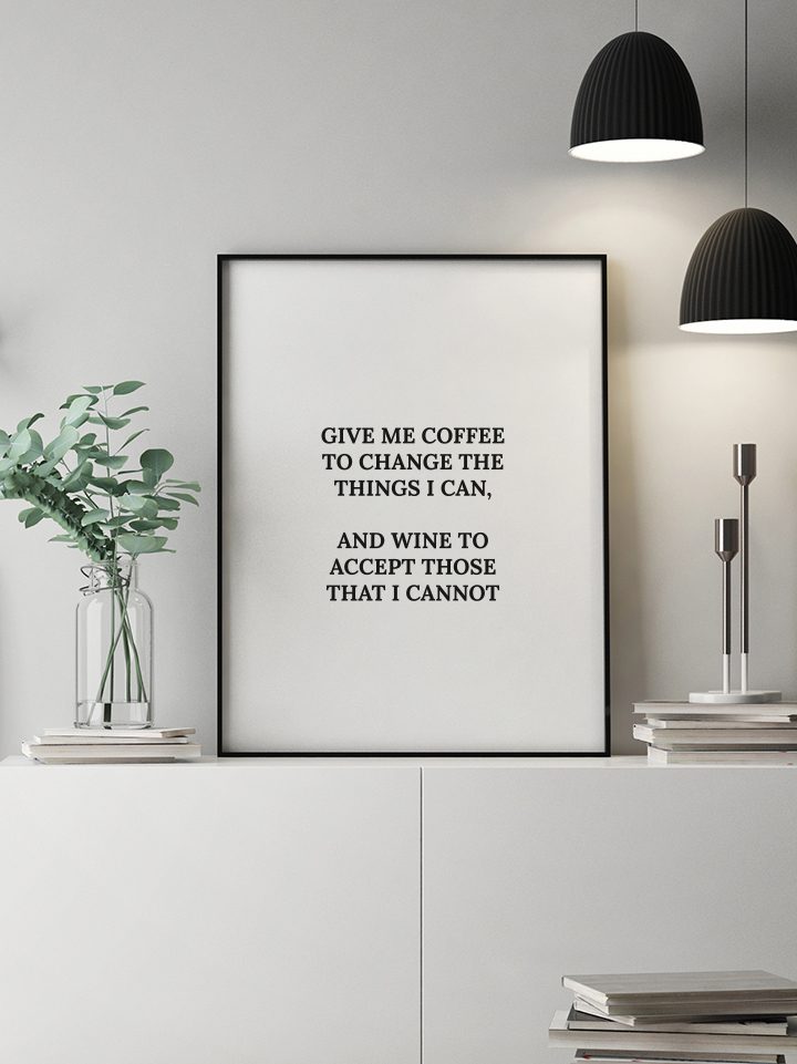 Coffee & Wine, Poster