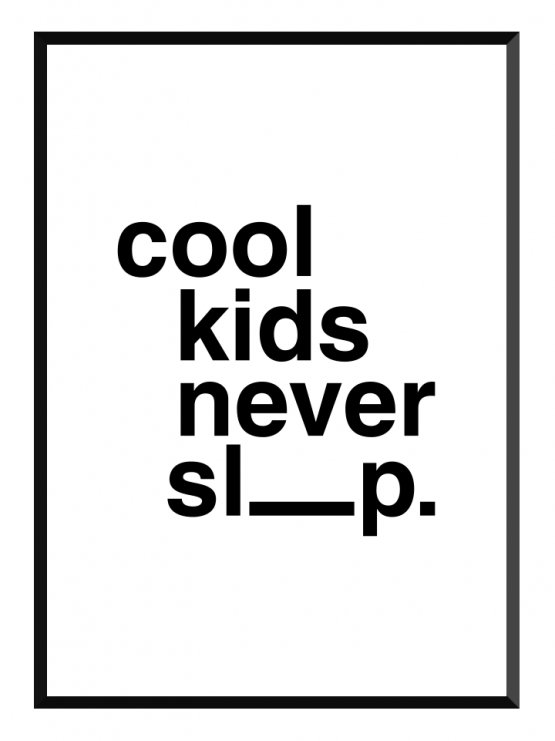cool kids poster