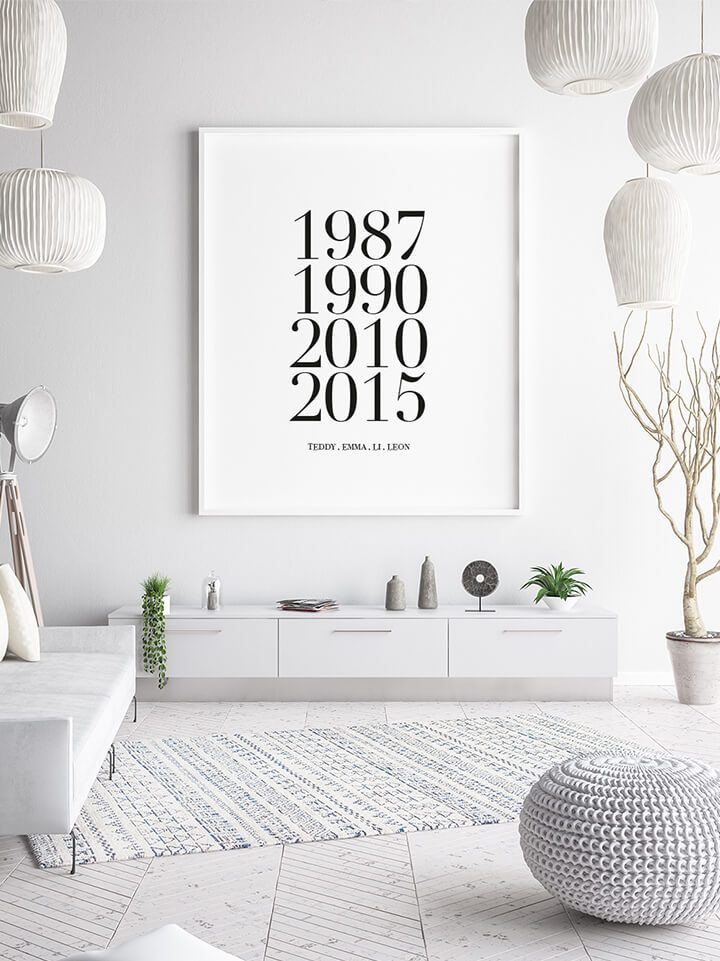 Familj 1, Poster