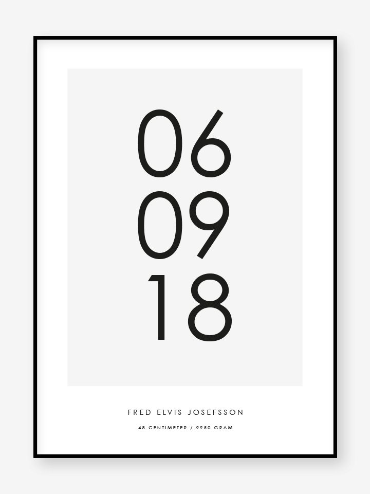 Födelsetavla 2, poster