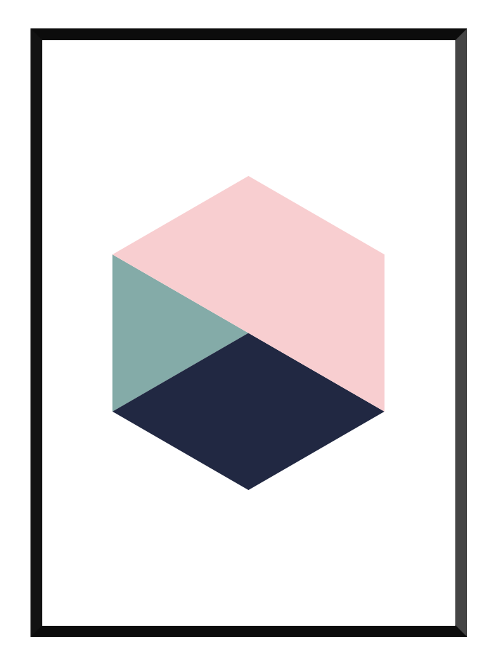Hexagon, poster