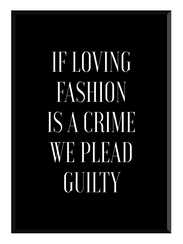 Loving Fashion Black, poster