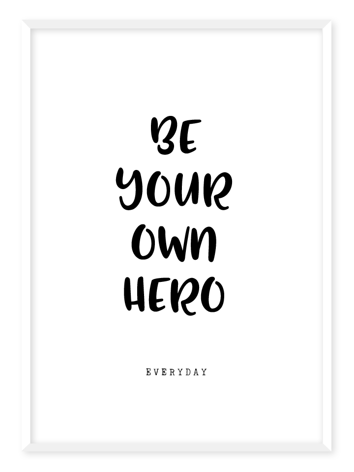 Hero, poster