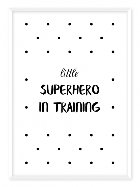 superhero poster