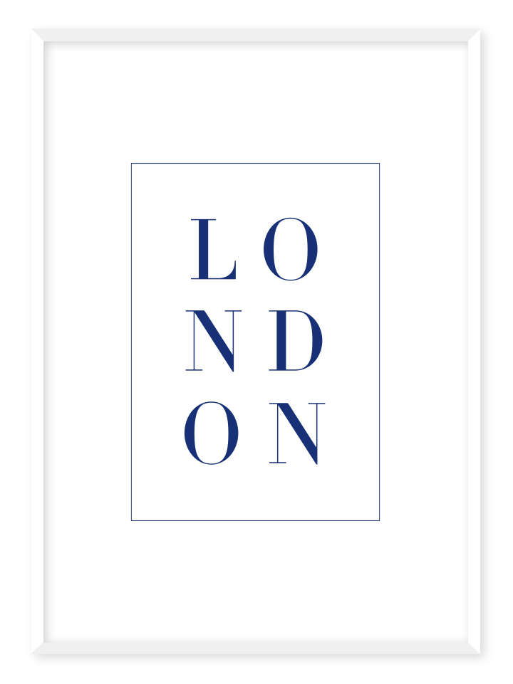 London, poster