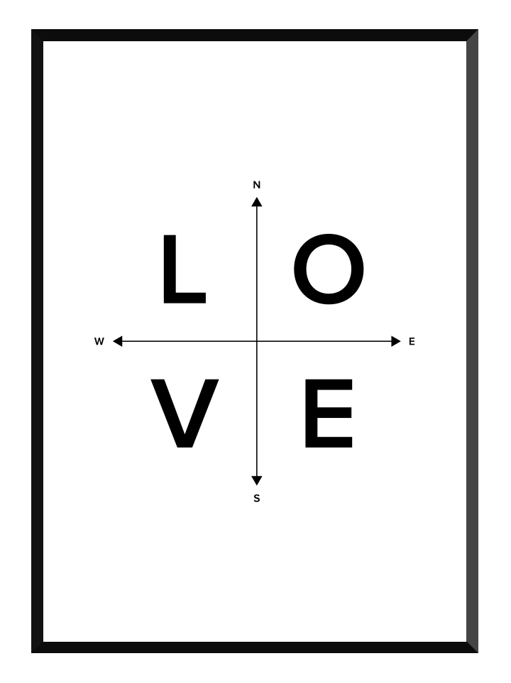 Love all over, Poster