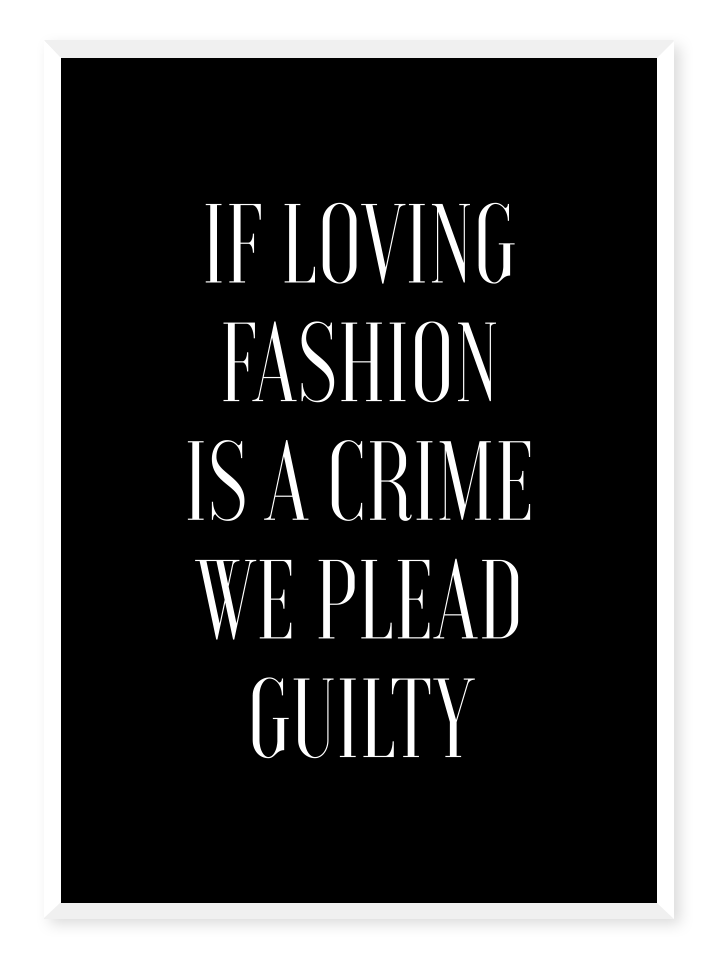 Loving Fashion Black, poster