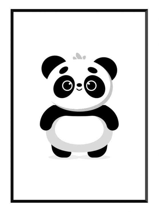 panda poster
