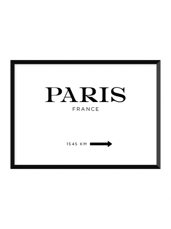 paris poster glry