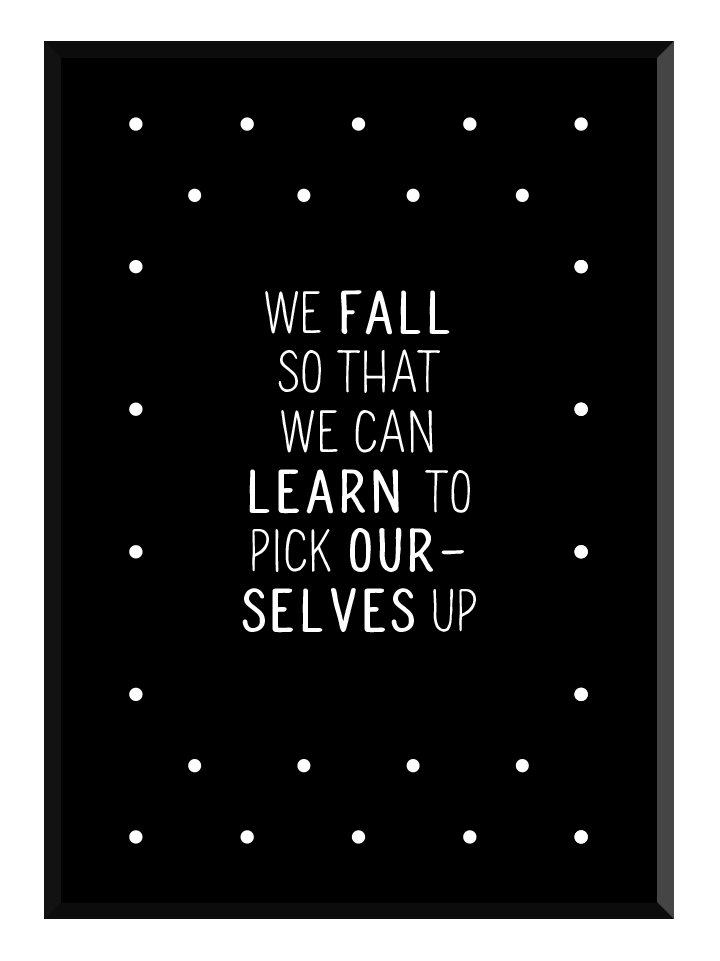 Pick ourselves up, poster
