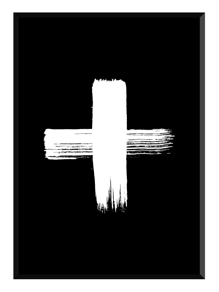 Plus Grunge Black, poster