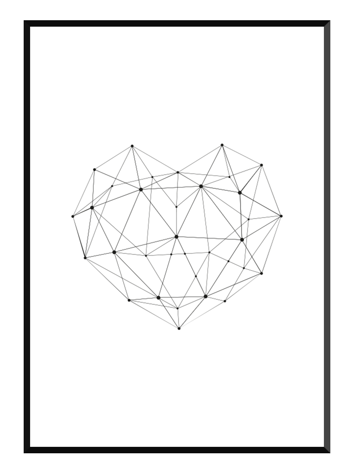 Geo Heart, poster