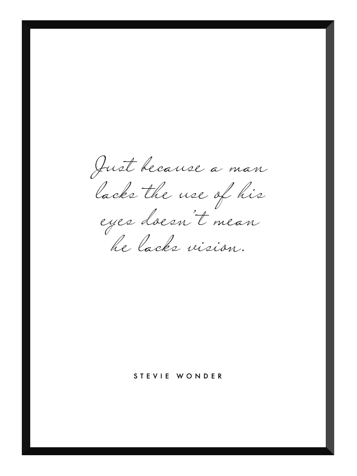 Stevie Wonder, Poster