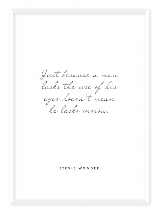 stevie wonder poster