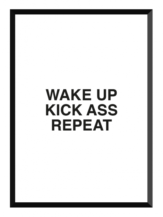 wake up poster