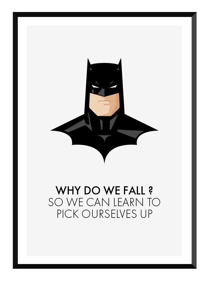 Why we fall, poster